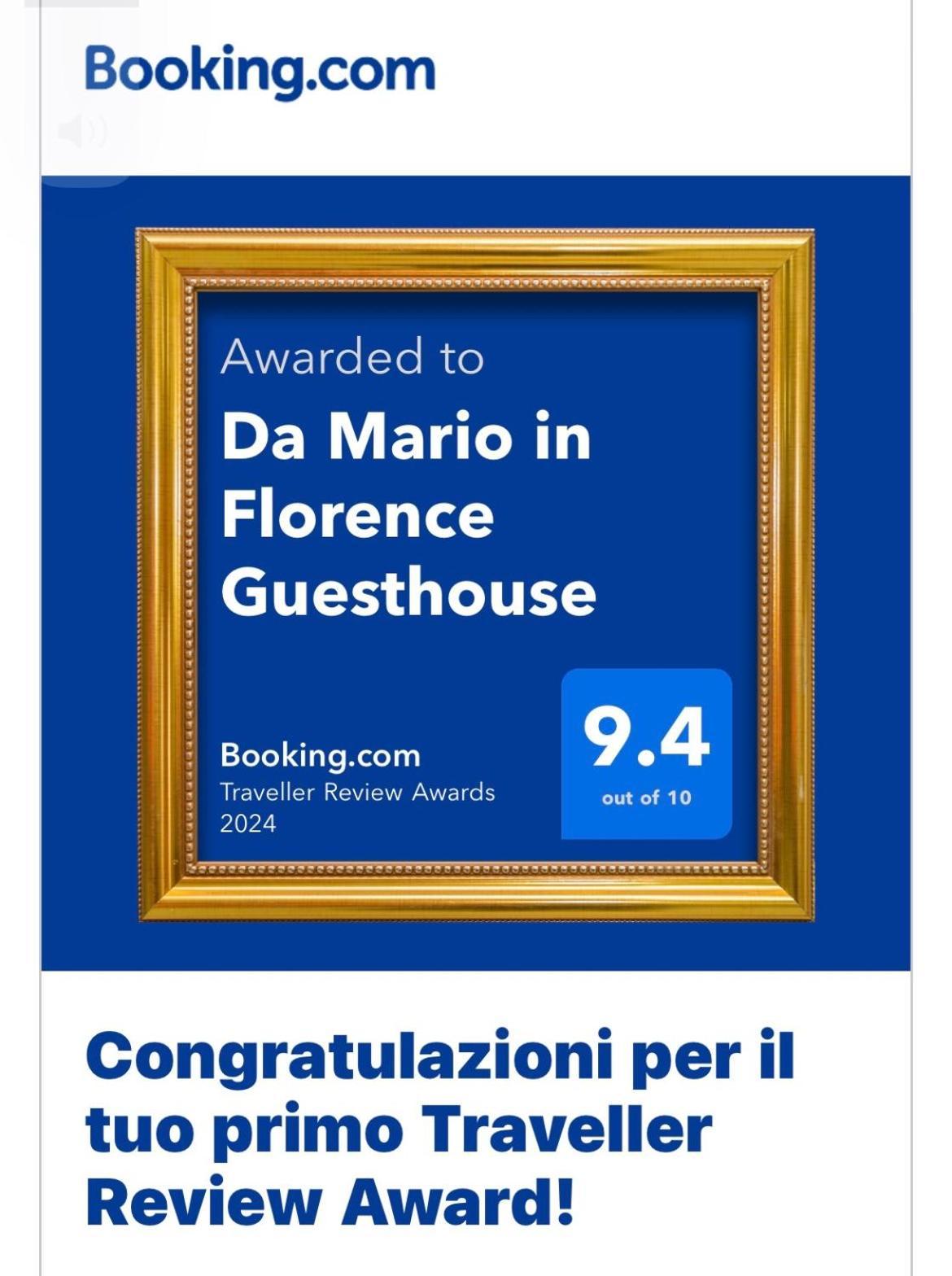 Da Mario In Florence Guesthouse Eksteriør bilde